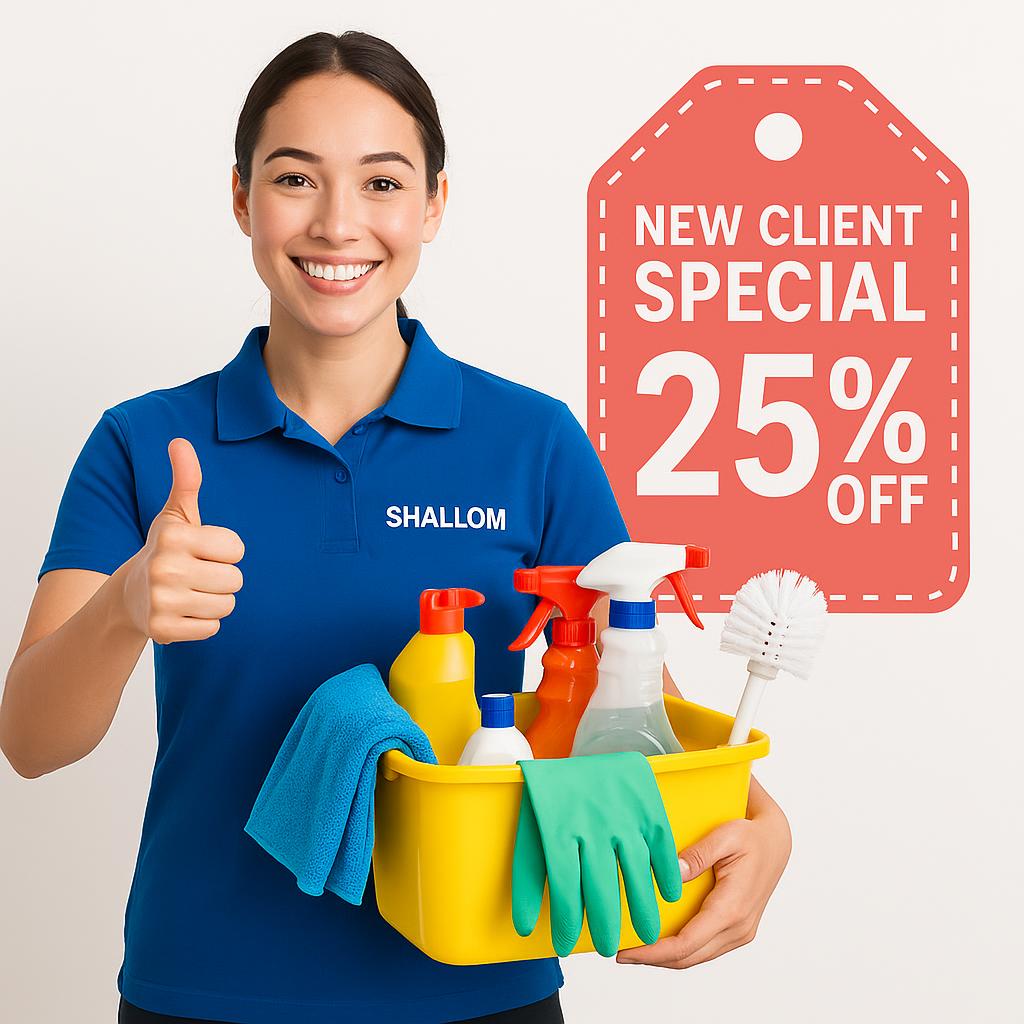 Shallom New Client Special 25% Off