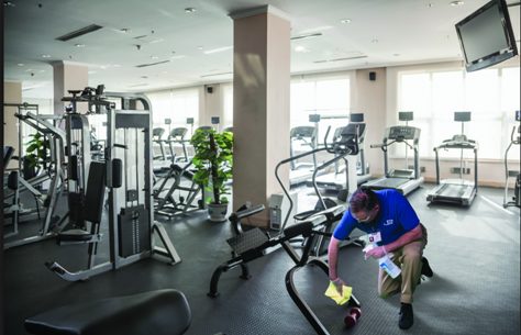 Gym & Fitness Center Cleaning Services